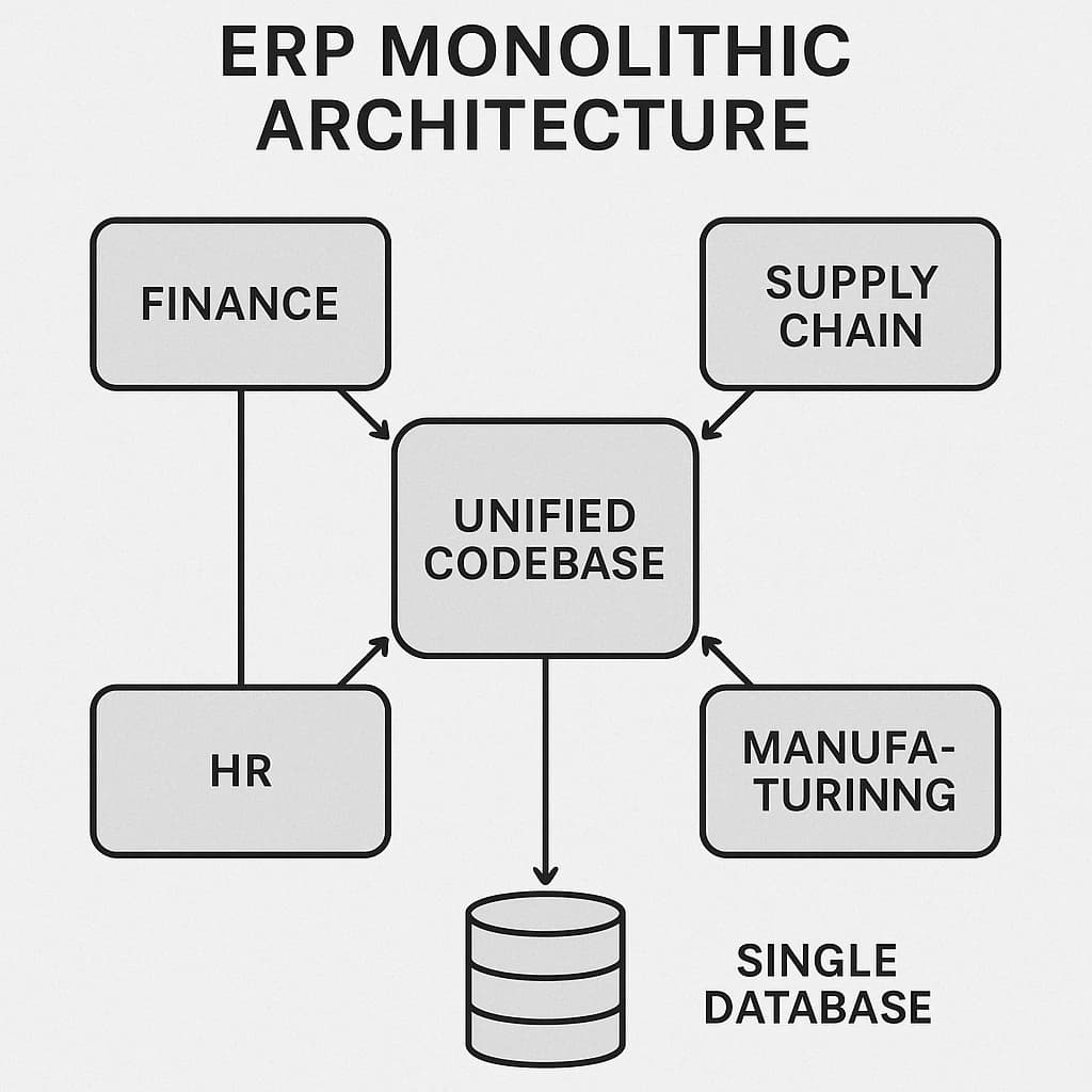 Микросервисы или монолит: что выбрать для своей ERP-системы?